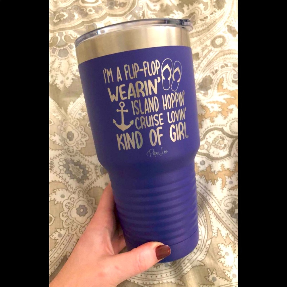 30oz Beach/Cruise Tumbler